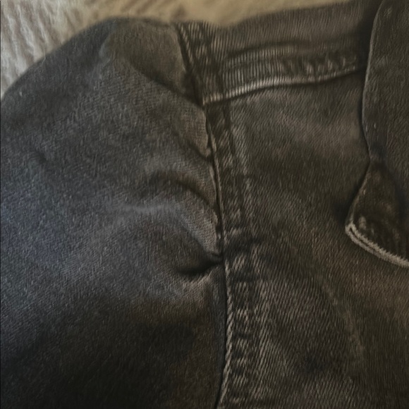 GAP Black Jean Jacket Timeless Denim Essential - Picture 6 of 7